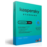 Kaspersky KL1041T5EFS-SSB Standard Antivirus SlimBox 5 Dispositivi 1 Anno Windows macOS Android iOS