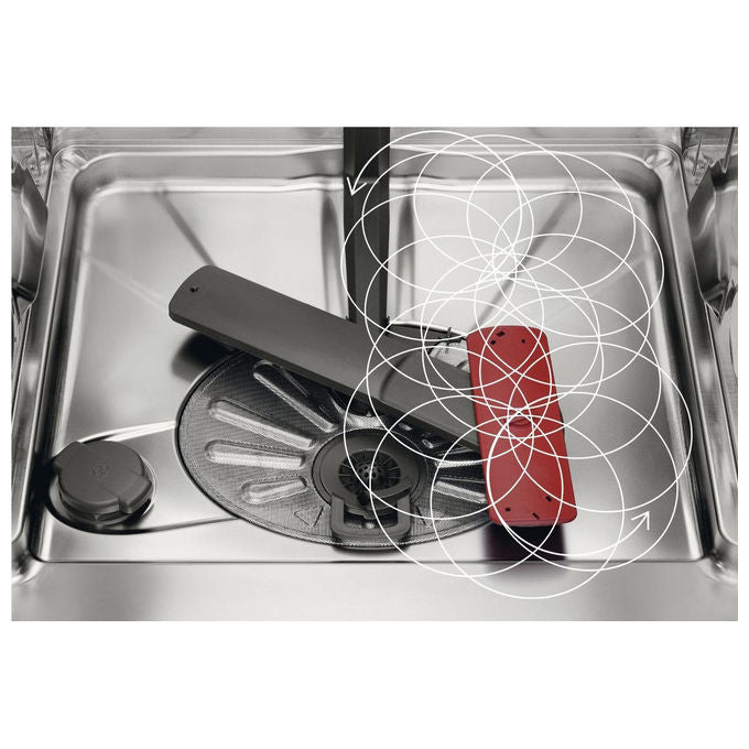 AEG FFB76707PM Serie 7000 Lavastoviglie Libera Installazione 14 coperti Classe A 44 dB AirDry GlassCare (85x60x60 cm) colore Acciaio Inox