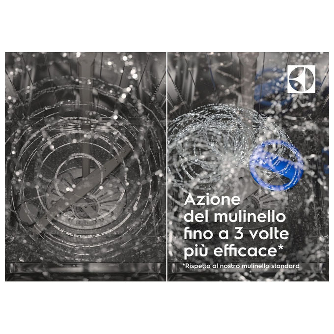 Electrolux ESS68600SX Serie 700 Lavastoviglie Libera Installazione 14 coperti Classe A SatelliteClean AirDry 44 dB (85x59.8x60.3 cm) colore Inox