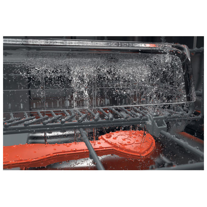 Hotpoint H0I D534A S Lavastoviglie da Incasso 14 coperti Classe D 44 dB Aquastop 9 programmi (82x60x56 cm) colore Argento