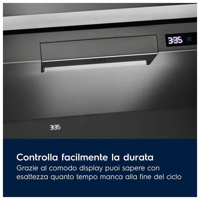 Electrolux EEZ68600W Serie 800 Lavastoviglie Incasso Totale 14 coperti Classe A 43 dB AirDry SprayZone Wi-Fi (82x60x56 cm) colore Nero