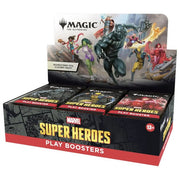 Wizards of the Coast MTG-MSH-BXIT Magic The Gathering Marvel Super Heroes Play Booster Display 30 Buste 14 Carte ITA