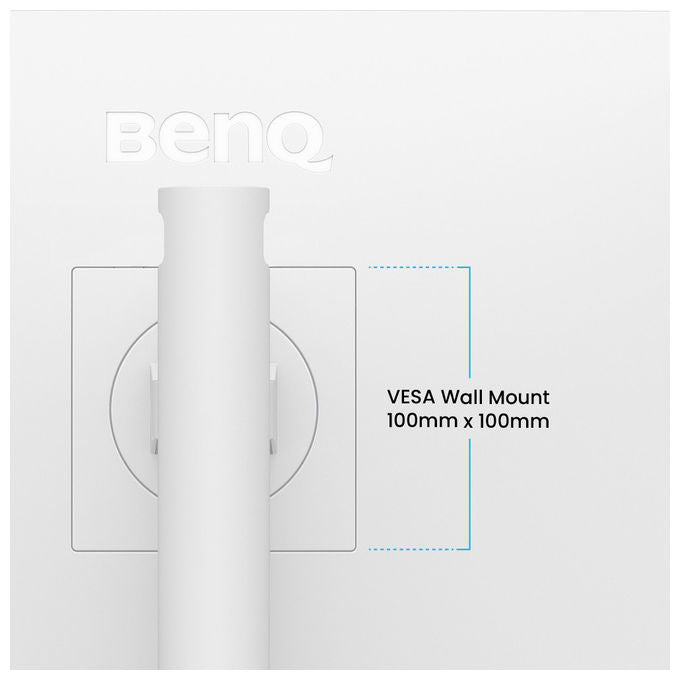 BenQ EW2790U Monitor PC 27'' 4K Ultra HD IPS LED 3840x2160 HDR400 USB-C Hub USB Altoparlanti colore Bianco