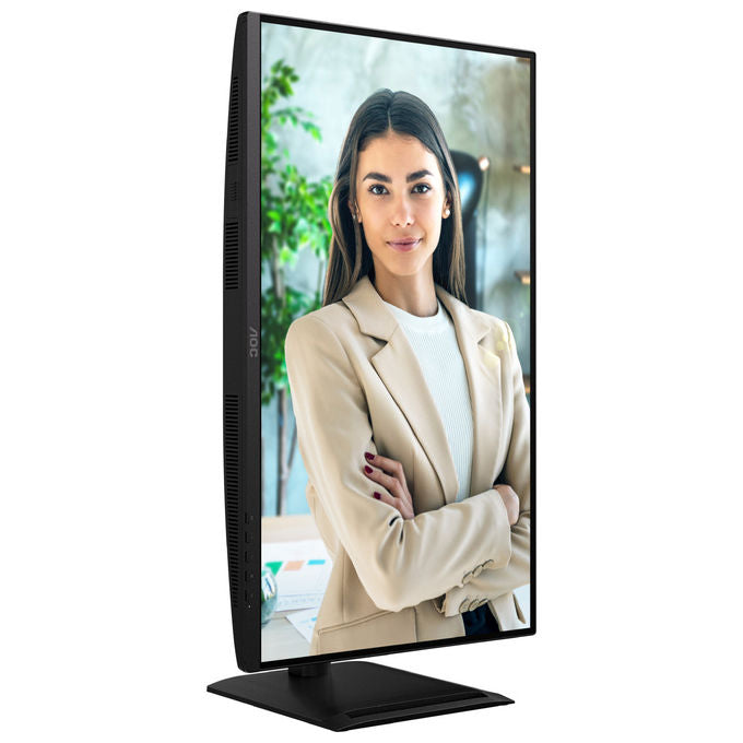 AOC Q27P4U Monitor PC 27'' QHD 2560x1440 IPS 120Hz Hub USB 3.2 HDMI DisplayPort colore Nero