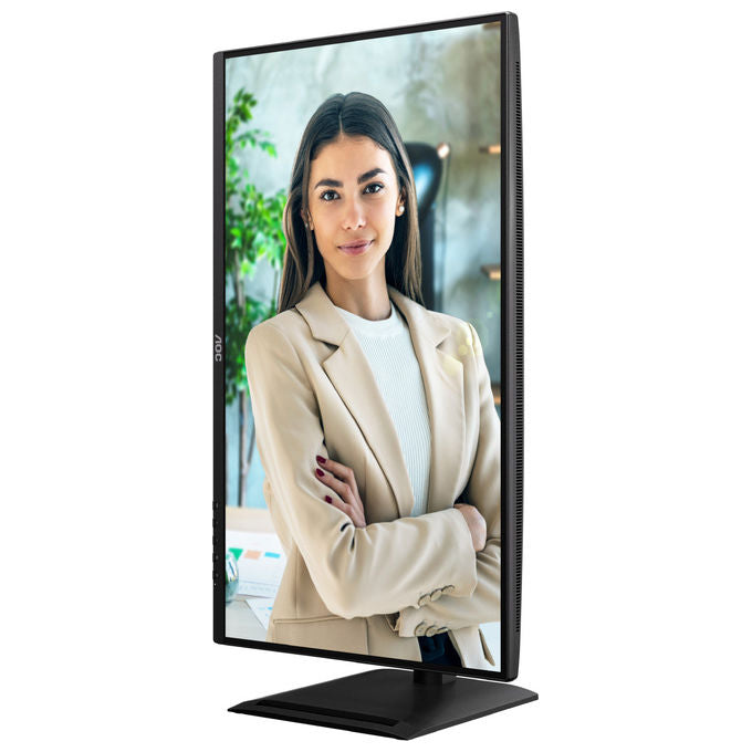 AOC Q27P4U Monitor PC 27'' QHD 2560x1440 IPS 120Hz Hub USB 3.2 HDMI DisplayPort colore Nero