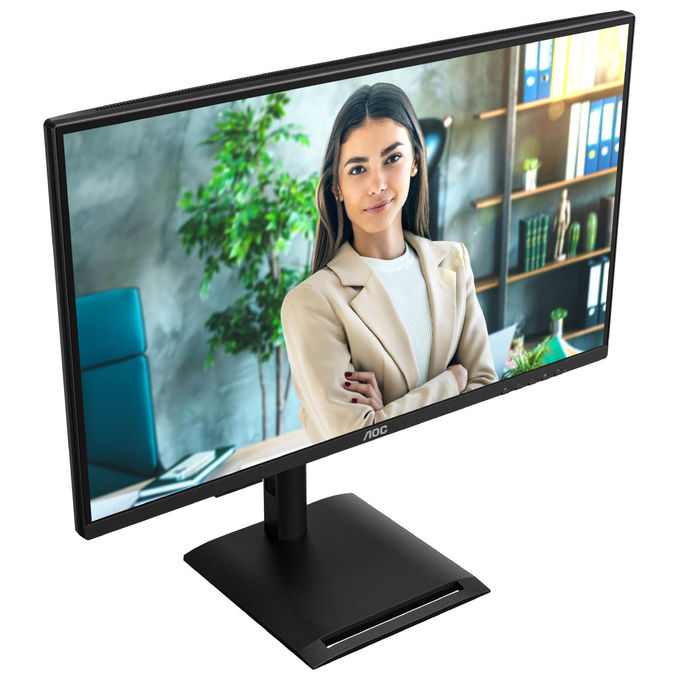 AOC Q27P4U Monitor PC 27'' QHD 2560x1440 IPS 120Hz Hub USB 3.2 HDMI DisplayPort colore Nero