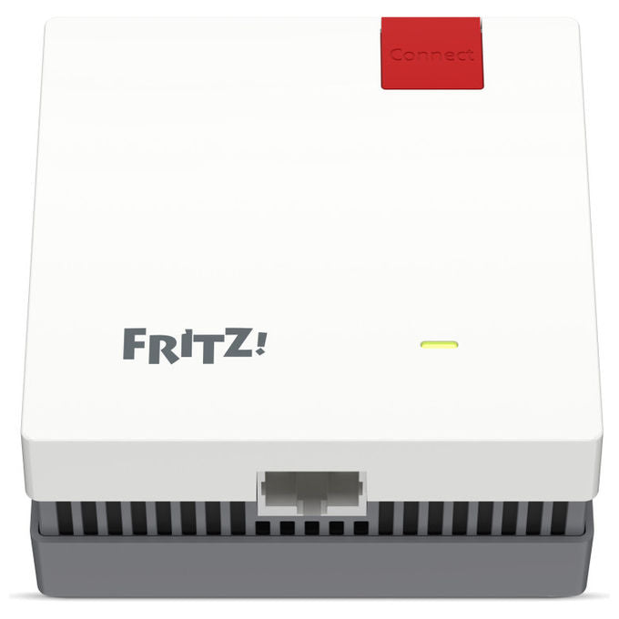 Fritz! 20003126 Mesh Set 1600 2-Pack Range Extender Wi-Fi 6 Dual-band 2.4 GHz 5 GHz 3000 Mbit-s WPA3 colore Bianco Rosso
