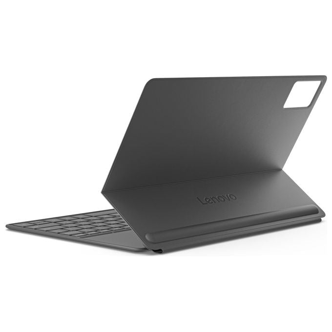 Lenovo ZG38C07512 Folio Custodia con Tastiera per Idea Tab Plus connessione Pogo Pin tasti multimediali colore Grigio