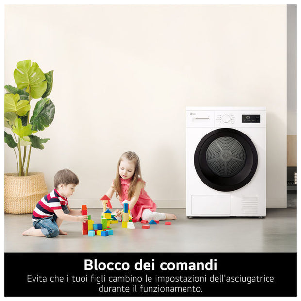 Asciugatrice Lg Rna1008nwk: Tecnologia a Pompa di Calore | Yeppon