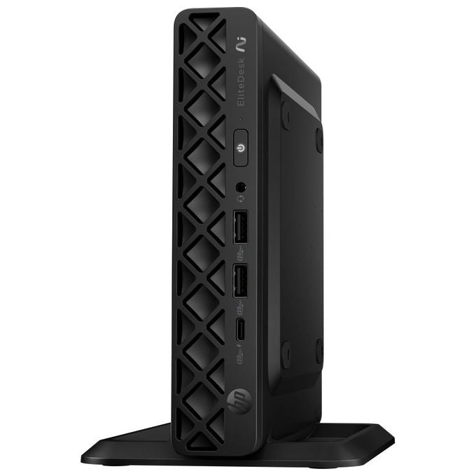 HP C61QPAT EliteDesk 8 Mini G1a Mini PC AMD Ryzen AI 7 350 32 GB DDR5 1 TB SSD NVMe Wi-Fi 7 Windows 11 Pro colore Nero