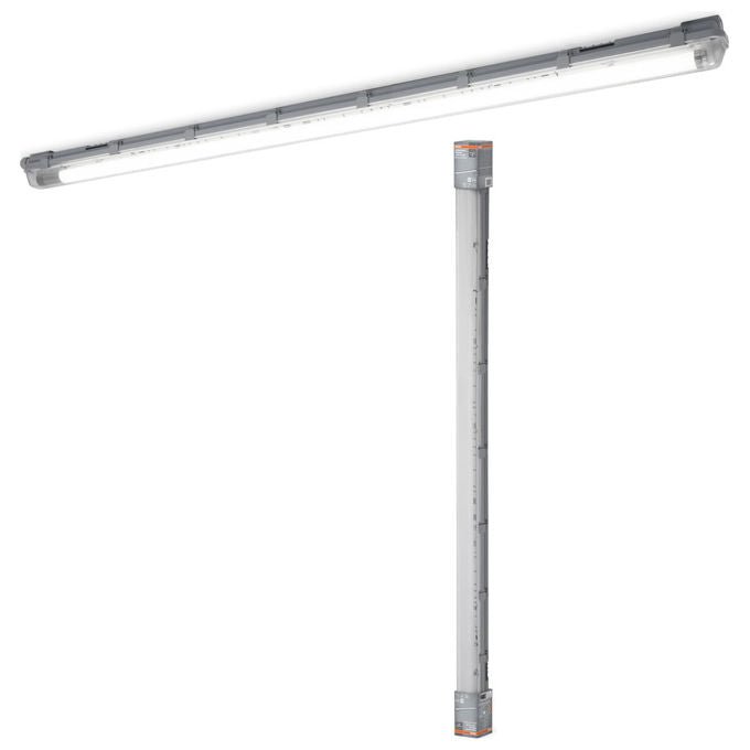 Osram 4099854429071 Submarine Plafoniera Stagna LED 15W 4000K 1700lm IP65 colore Grigio