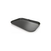 Ninja XSKOGXLFPLTEU Woodfire XL Piastra Liscia per Barbecue Antiaderente in Ceramica 45x31 cm compatibile OG850 OG901 colore Nero
