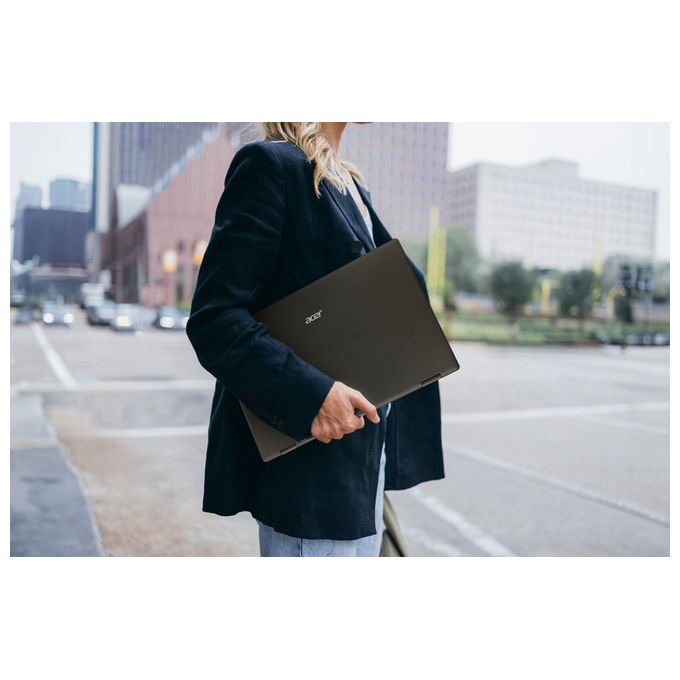 Acer PD163QBMIUUX Monitor Portatile 15.6'' Full HD IPS LED 1920x1080 60Hz 250 cd-m² Hub USB-C HDMI colore Grigio