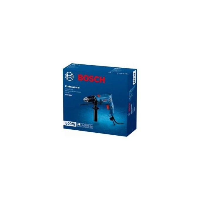 Bosch 06011A0320 GSB 600 Professional Trapano a Percussione 600W Mandrino 13mm 3000 rpm colore Verde