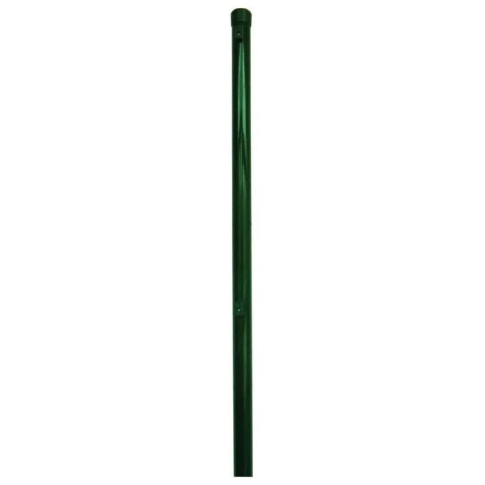Vigor 69089 Paletto Tondo con Piastra Acciaio Diametro 38 mm Altezza 150 cm Spessore 1,25 mm colore Antracite