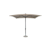 Plastica Adriatica 727129 Base per Ombrellone Tonda Effetto Rattan 46 cm Riempibile Acqua o Sabbia 22 L colore Antracite