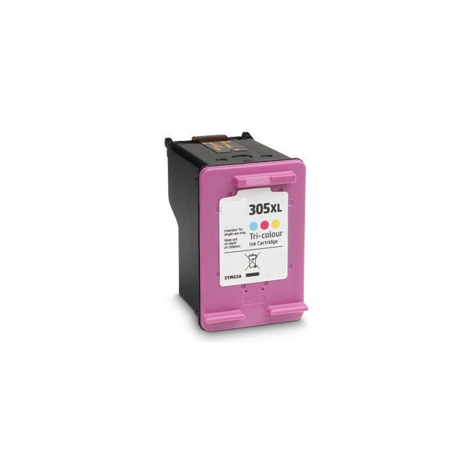 GandG 1R305XXG-C Cartuccia Inchiostro Rigenerata HP 305XXL Multipack 3 Colori 18 ml 450 pagine colore Ciano Magenta Giallo