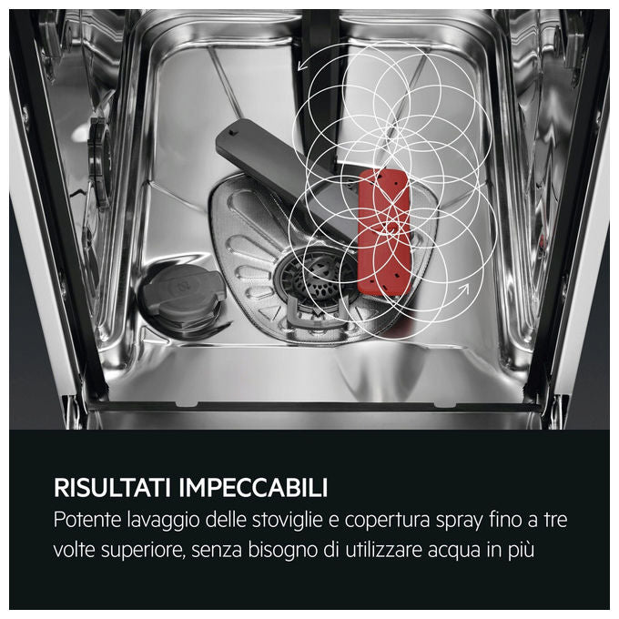 AEG FUS7674APM Serie 7000 Lavastoviglie Incasso Parziale 14 coperti Classe A 44 dB AirDry GlassCare (82x60x58 cm) colore Acciaio Inox