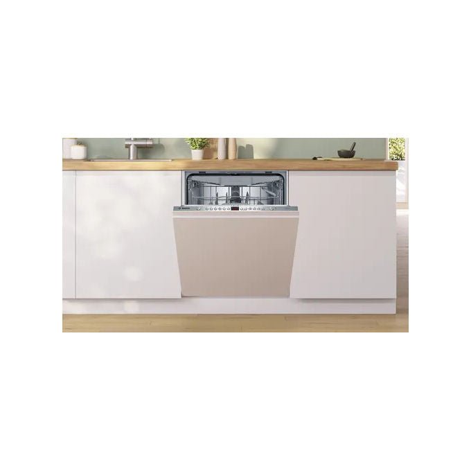 Bosch SME26EX00E Serie 2 Lavastoviglie da Incasso a Scomparsa Totale 13 coperti Classe E 46 dB AquaStop Cerniere Sliding (81.5x60x55 cm) colore Bianco