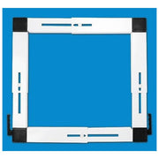 Munari LCL066BI Base Mobile Universale per Lavatrice e Asciugatrice Antivibrazione Regolabile 37x37 62x62 cm colore Bianco