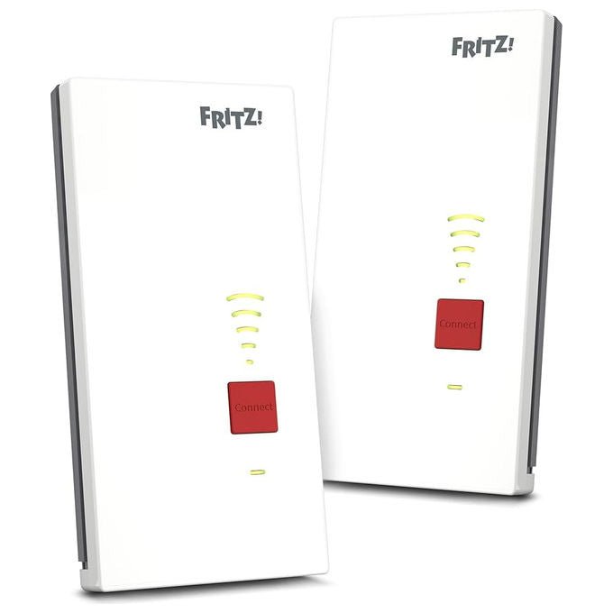 AVM 20003140 FRITZ!Repeater 2700 Range Extender Wi-Fi 7 Mesh Dual Band 6500 Mbit-s LAN 2.5 Gbit-s WPA3 WPA2 colore Bianco