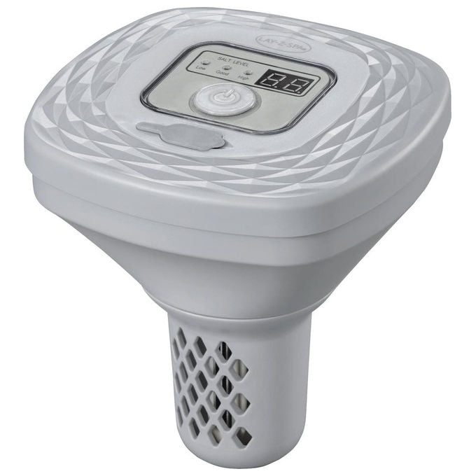 Bestway 60340 Lay-Z-Spa Cloratore al Sale Hydrogenic 0.5 g-h per Piscine e Idromassaggi fino a 1400 L Batteria Ricaricabile 8h