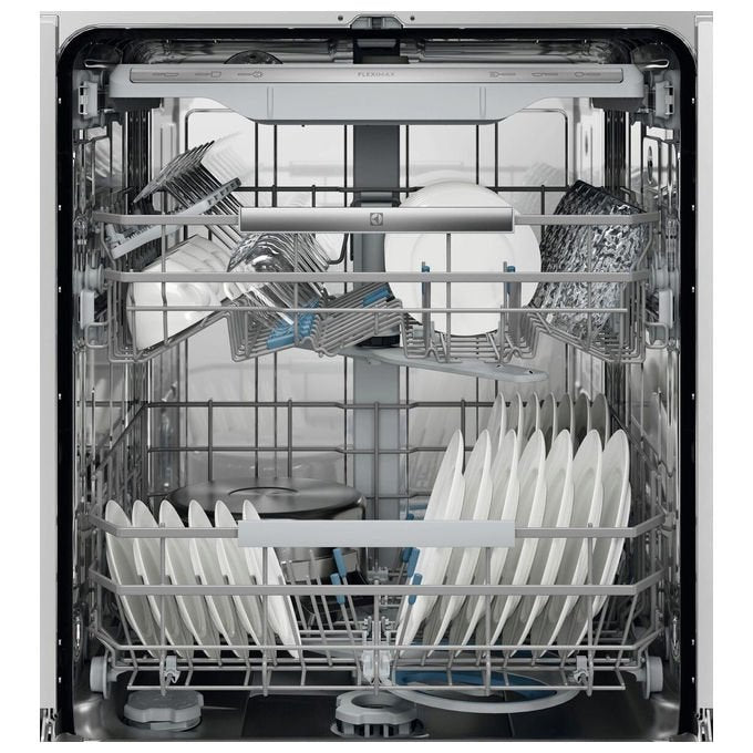 Electrolux E82LX220S Serie 800 Lavastoviglie Incasso 14 coperti Classe A-10% 38 dB AirDry Wi-Fi Inverter (82x60x56 cm) colore Nero