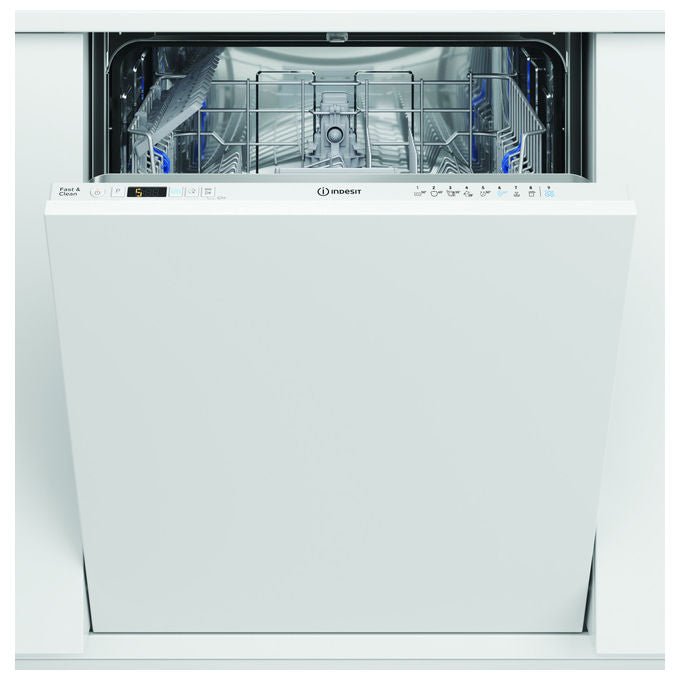 Indesit IN2IFC14BN6 Lavastoviglie da incasso 14 coperti Classe C 44 dB 9 programmi pannellabile (82x60x55 cm) colore Bianco