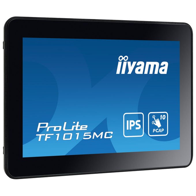 Iiyama TF1015MC-B3 ProLite Monitor Open Frame Touch IPS 10.1'' PCAP 10 punti 1280x800 IP65 colore Nero
