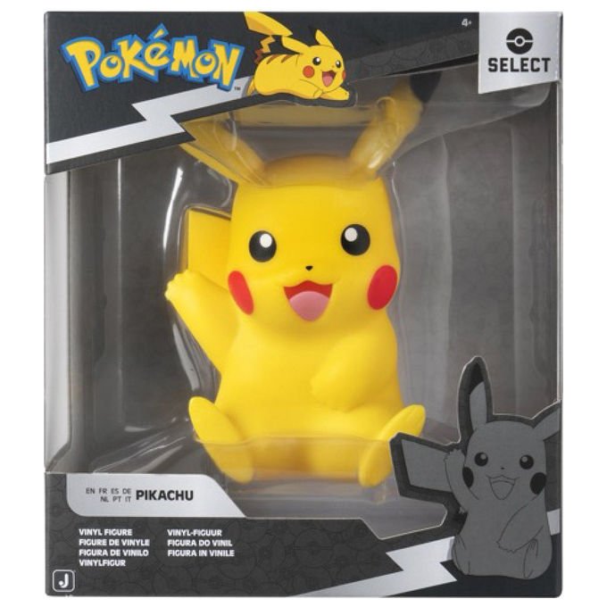 Jazwares Pokémon Select Figura in Vinile Pikachu 12 cm Action Figure