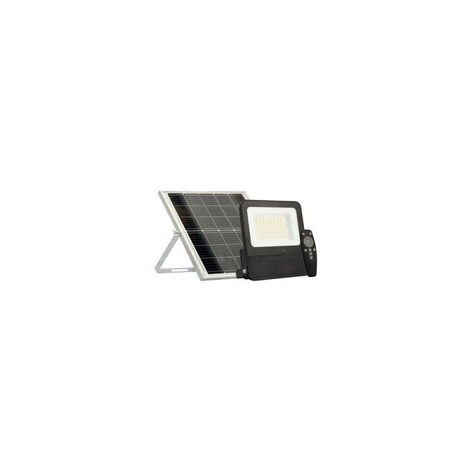 Briloner BT10032 SOLAR Applique Solare LED 24W 2400 lumen con Sensore di Movimento CCT Dimmerabile IP65 colore Nero