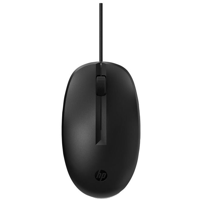 HP 265A9UT Mouse Cablato Ottico USB tipo A 1200 DPI 3 tasti Ambidestro colore Nero