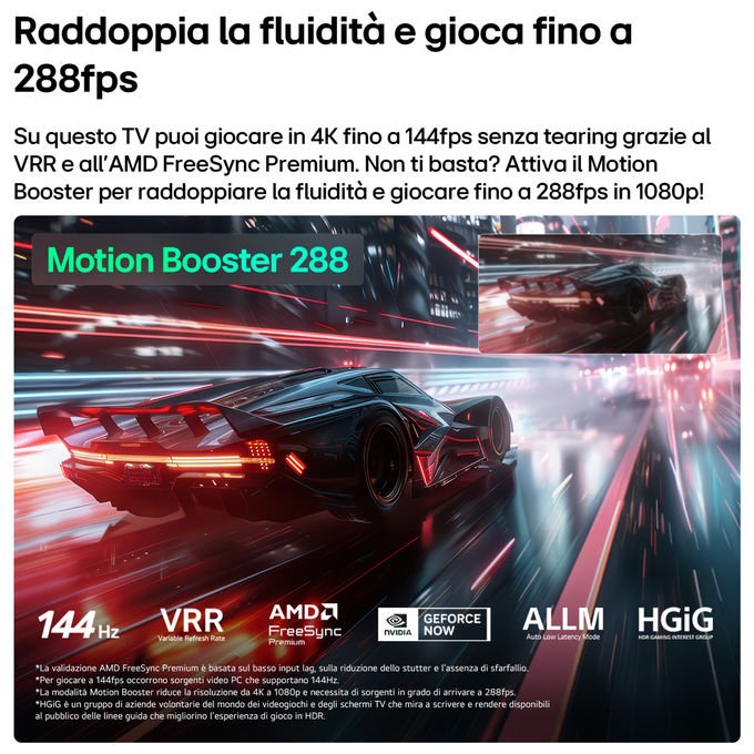 LG 75MRGB87B6B MRGB87 Smart TV 75'' Mini RGB 4K Dolby Vision Dolby Atmos webOS 26 colore Nero