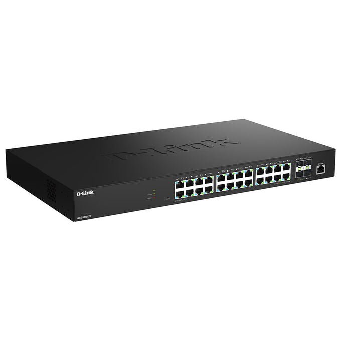 D-Link DMS-1250-28-E Switch Gestito L2 24 porte 2.5G Ethernet 4 porte SFP+ 10G 200 Gbit-s colore Nero