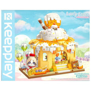 Keepplay KP28020 Lovely Street Ragdoll Cake House Kit di costruzione mattoncini compatibile Lego