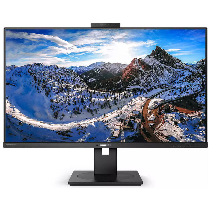 Philips 329P1H-00 P Line Monitor PC 31.5'' IPS 4K Ultra HD USB-C Docking 90W Webcam Hub USB 3.2 Ethernet colore Nero