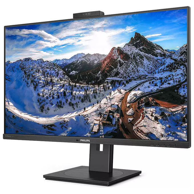 Philips 329P1H-00 P Line Monitor PC 31.5'' IPS 4K Ultra HD USB-C Docking 90W Webcam Hub USB 3.2 Ethernet colore Nero