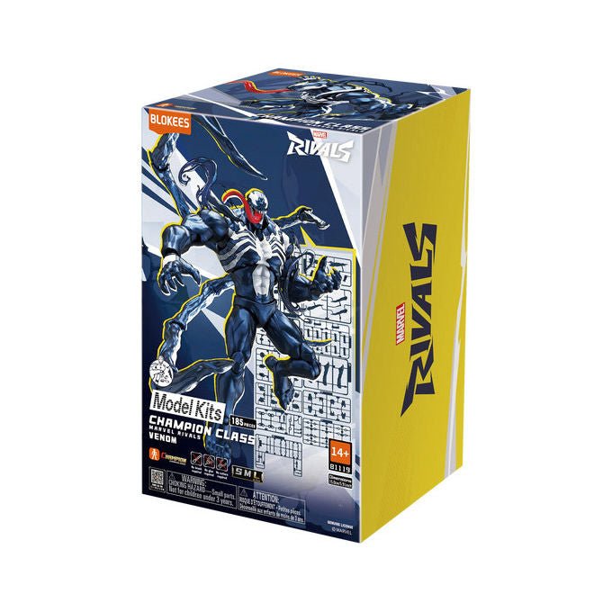 Blokees 81119 Marvel Rivals Champion Class 07 Model Kit Venom 185 pezzi 42 articolazioni 12 cm colore Multicolore