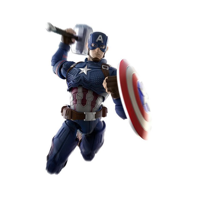 Blokees BLK81115 Marvel Infinity Saga Champion Class Model Kit Capitan America 94 pezzi Snap Fit colore Multicolore