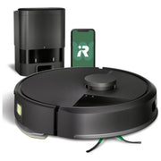 IRobot Y351040 Roomba 105 Combo Robot aspirapolvere LiDAR 2 L autonomia 120 min Wi-Fi app mappatura AutoEmpty colore Nero