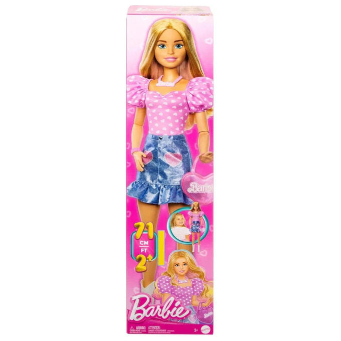 Barbie HYT84 Grande Amica Bambola 71 cm Abiti Rimovibili Accessori Inclusi 3+ Anni colore Multicolore
