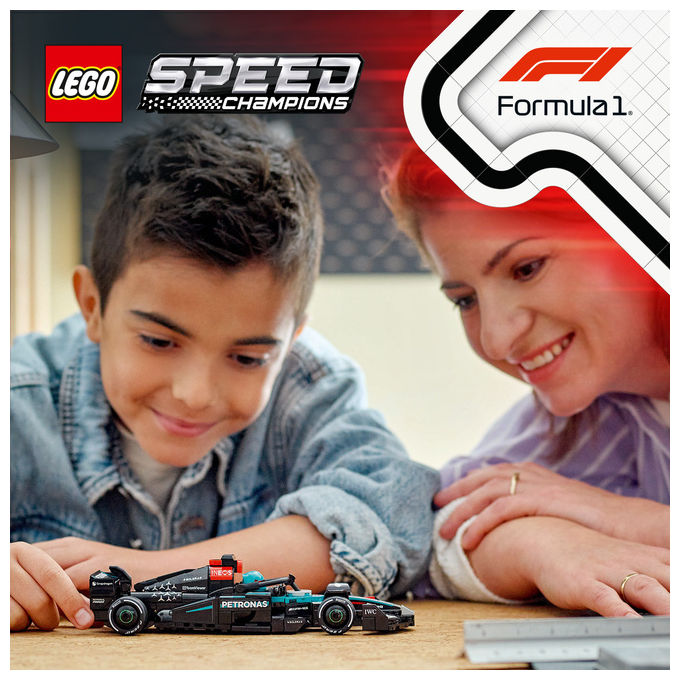 Lego 77244 Speed Champions Set di Costruzioni Auto da Corsa Mercedes-AMG PETRONAS F1 W15 267 Pezzi 1 Minifigure 10+