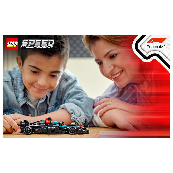 Lego 77244 Speed Champions Set di Costruzioni Auto da Corsa Mercedes-AMG PETRONAS F1 W15 267 Pezzi 1 Minifigure 10+