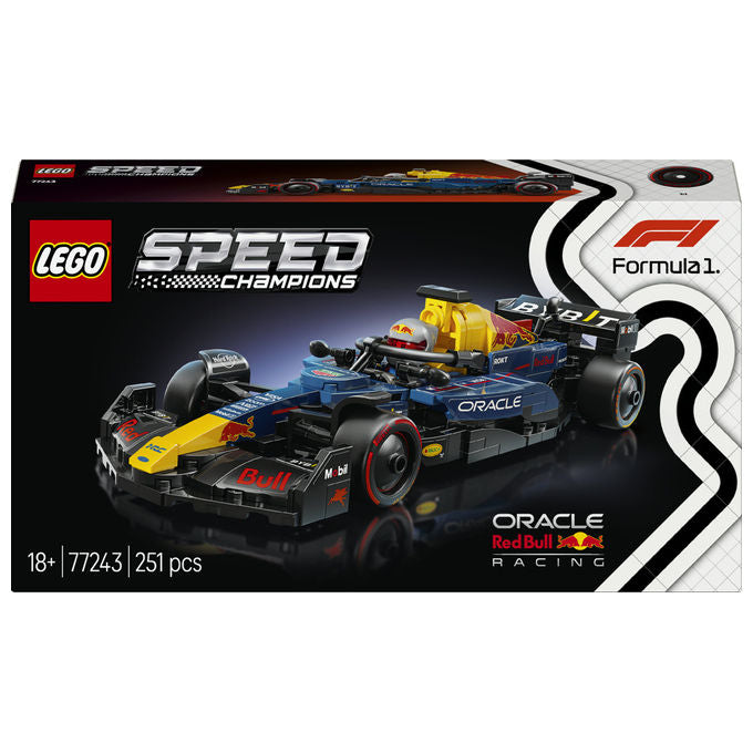 Lego 77243 Speed Champions Auto da Corsa F1 Oracle Red Bull Racing RB20 Set da Costruzione 251 Pezzi con Minifigure Pilota