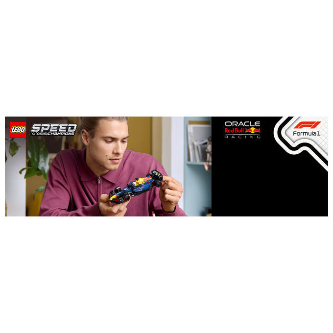 Lego 77243 Speed Champions Auto da Corsa F1 Oracle Red Bull Racing RB20 Set da Costruzione 251 Pezzi con Minifigure Pilota