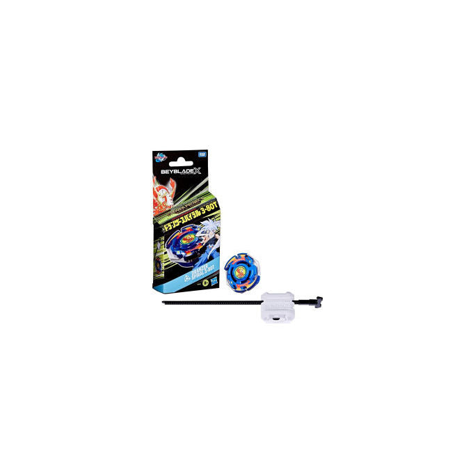 Hasbro F9585EU5 Beyblade X Dranzer Spiral 3-80T Trottola con Lanciatore tipo Equilibrio rotazione destra colore Rosso