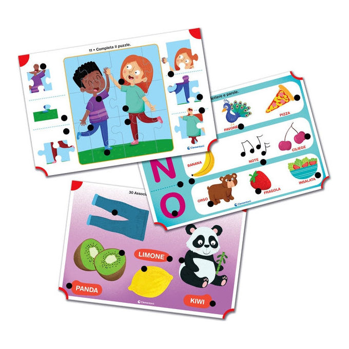 Clementoni 16472 Sapientino Parlante Gioco Educativo con Penne Interattive 3-6 Anni 16 Schede 32 Attivita' colore Multicolore