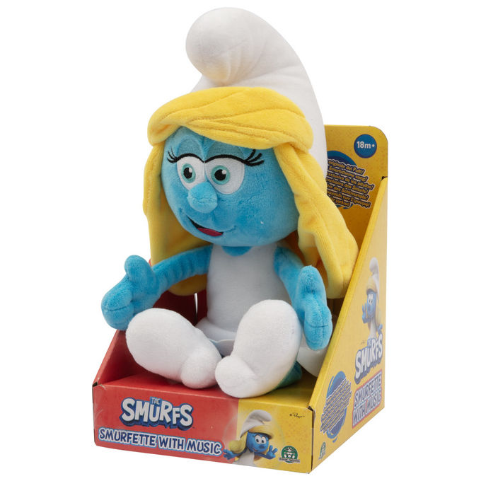 Giochi Preziosi PUF30 I Puffi Peluche Musicale Puffetta 30 cm colore Multicolore