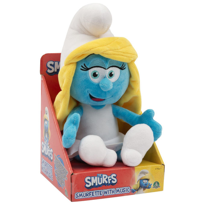 Giochi Preziosi PUF30 I Puffi Peluche Musicale Puffetta 30 cm colore Multicolore