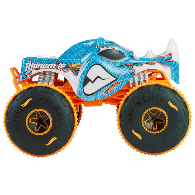 Hot Wheels JBK11 Monster Trucks Rhinomite Monster Truck Radiocomandato 1:24 2.4 GHz 30 metri colore Multicolore